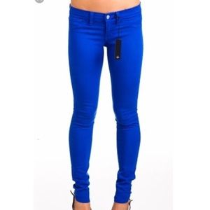 Flying monkey electric blue jean.